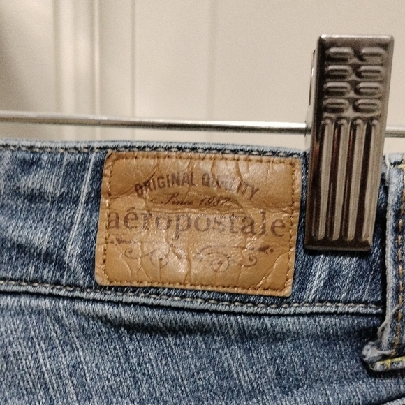 Aeropostale Bayla Skinny Blue Jeans - Picture 3 of 8